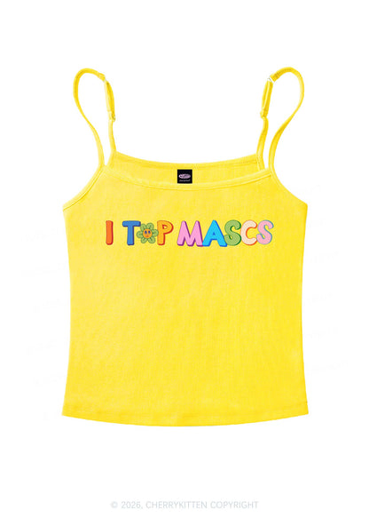 I Top Mascs Pride Y2K Spaghetti Strap Cami Cherrykitten