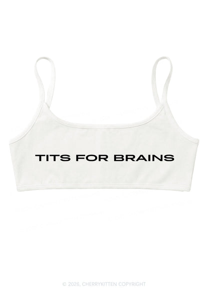 Txts For Brains Y2K Super Crop Cami Cherrykitten