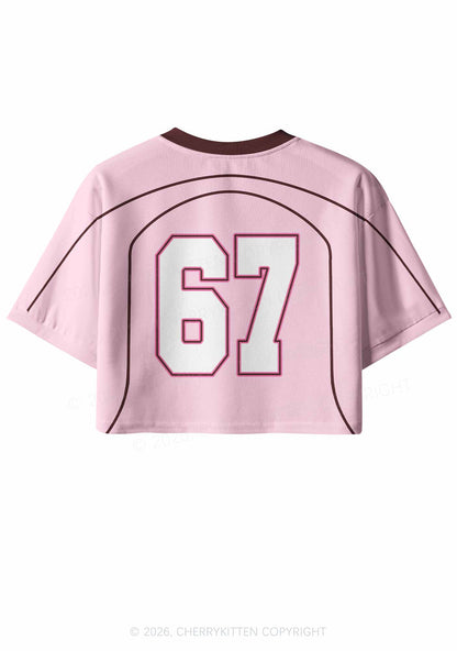 Thats Mr Dyke To You Pride Y2K Crop Sport Jersey Shirts Cherrykitten