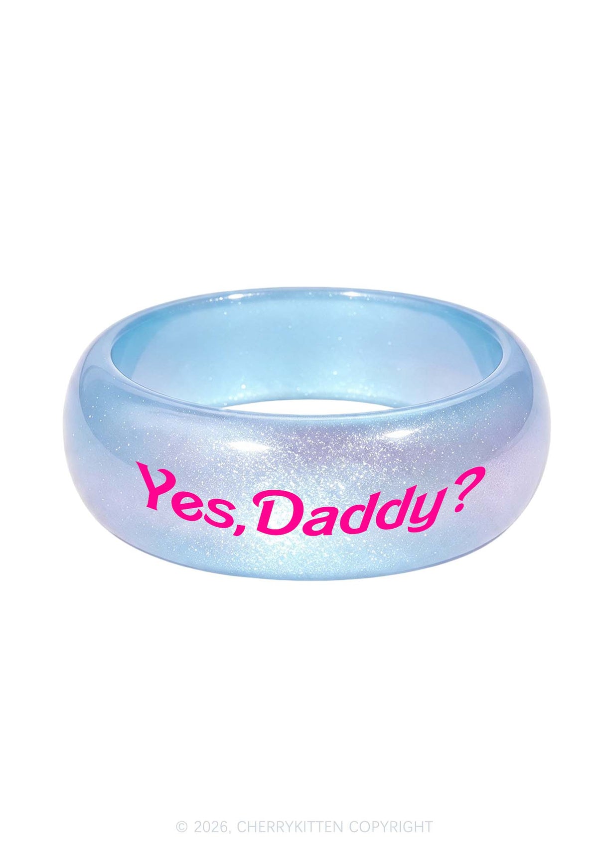 Yes Daddy Y2K Cuff Bangle Cherrykitten
