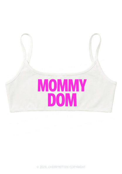 Mommy Dom Y2K Super Crop Cami Cherrykitten