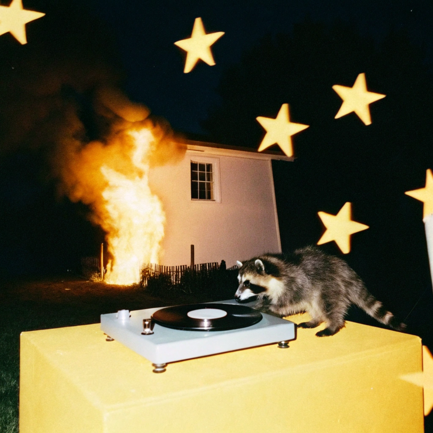 DJ Raccoon Y2K Mesh Cami Tank Cherrykitten