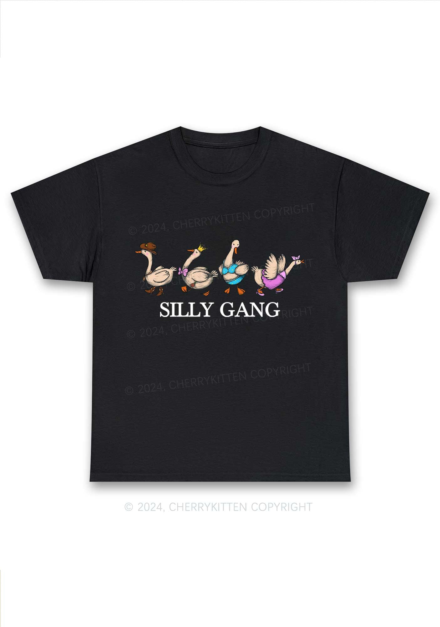 Silly Gang Y2K Chunky Shirt Cherrykitten