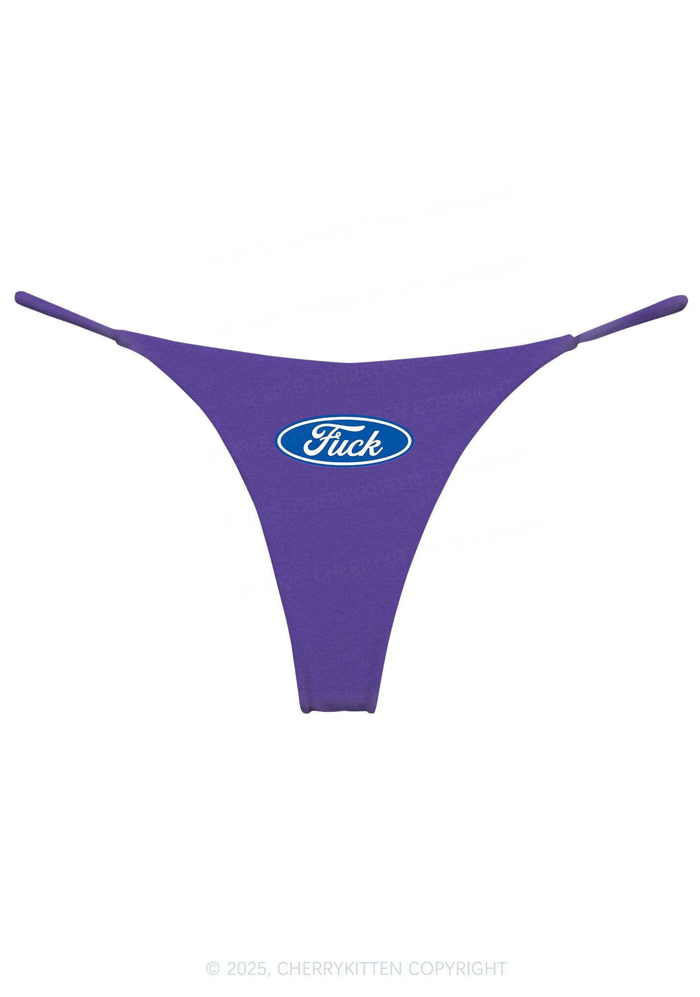 Oval Fxxk Y2K Bikini String Thong Cherrykitten