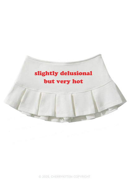 Slightly Delusional But Very Hot Y2K Mini Pleated Skirts Cherrykitten