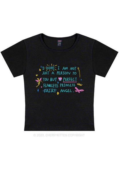 Curvy Flawless Princess Y2K Baby Tee Cherrykitten