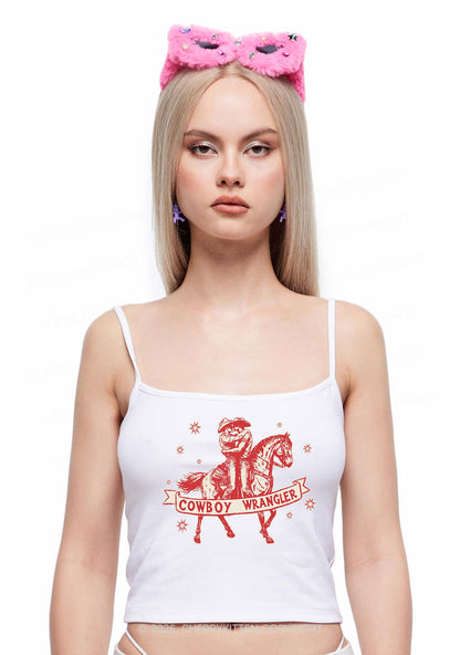 Cowboy Wrangler Pride Y2K Spaghetti Strap Cami Cherrykitten