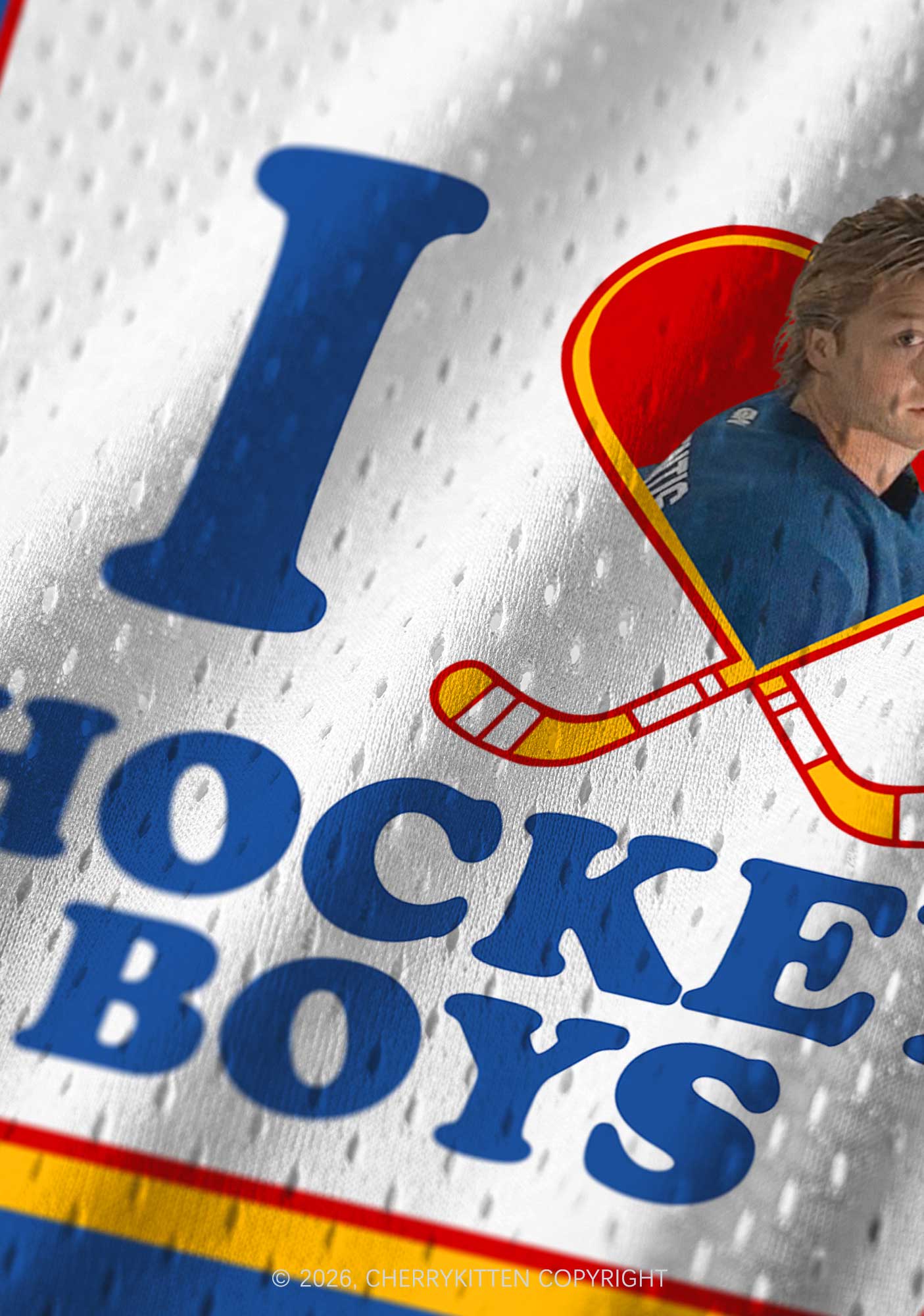 I Love Hockey Boy GG Y2K Sport Jersey Tank Cherrykitten
