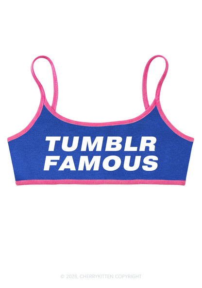 Txmblr Famous Y2K Super Crop Cami Cherrykitten