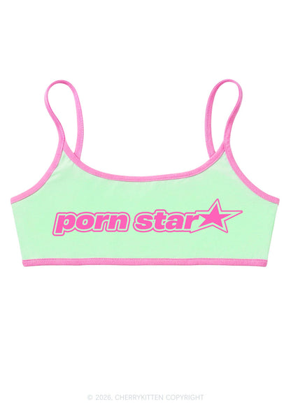 Pxrn Star Y2K Super Crop Cami Cherrykitten