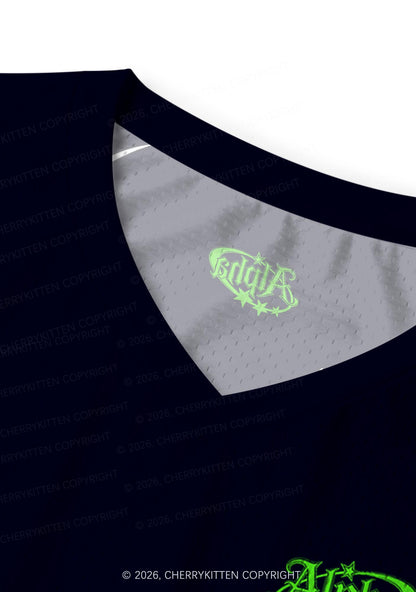 Punk Alpha Male Pride Y2K Sport Jersey Tank Cherrykitten