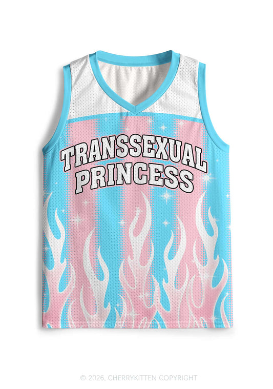 Transsexual Princess Pride Y2K Sport Jersey Tank Cherrykitten