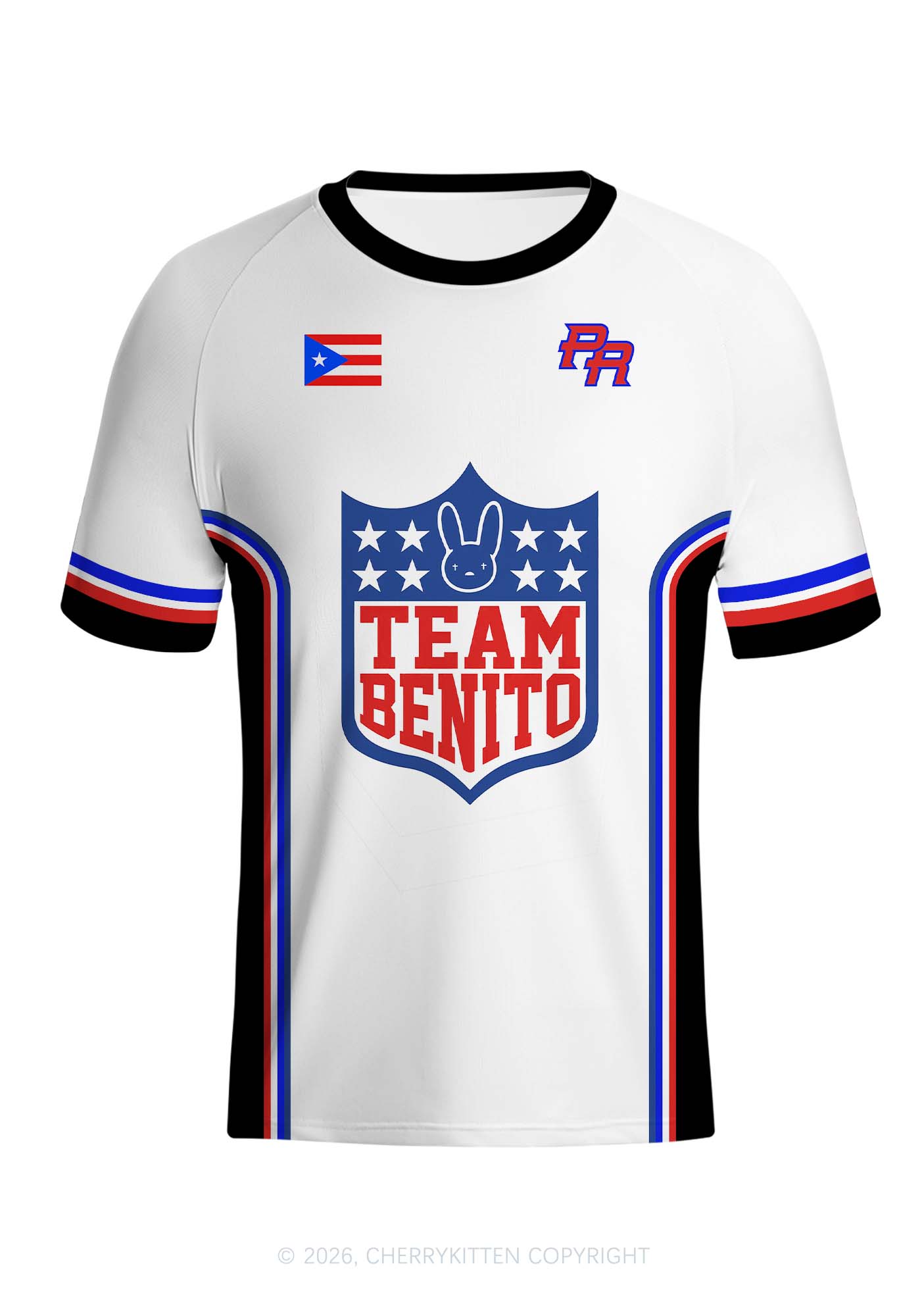 Team Bunny Y2K Football Jersey Shirts Cherrykitten