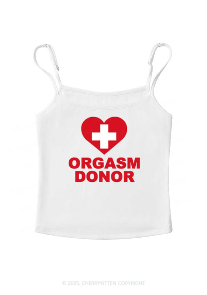 Orgxsm Donor Y2K Spaghetti Strap Cami Cherrykitten