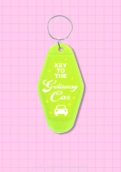 The Getaway Car 1Pc Y2K Hotel Keychain Cherrykitten