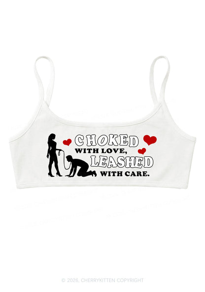 Choked With Love Y2K Super Crop Cami Cherrykitten