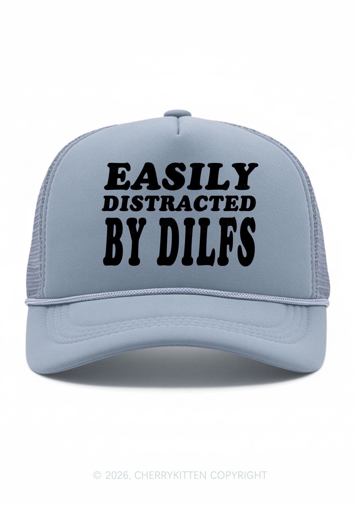 Easily Distracted By Dxxfs Y2K Trucker Hat Cherrykitten