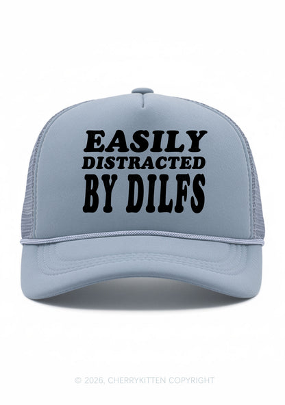 Easily Distracted By Dxxfs Y2K Trucker Hat Cherrykitten