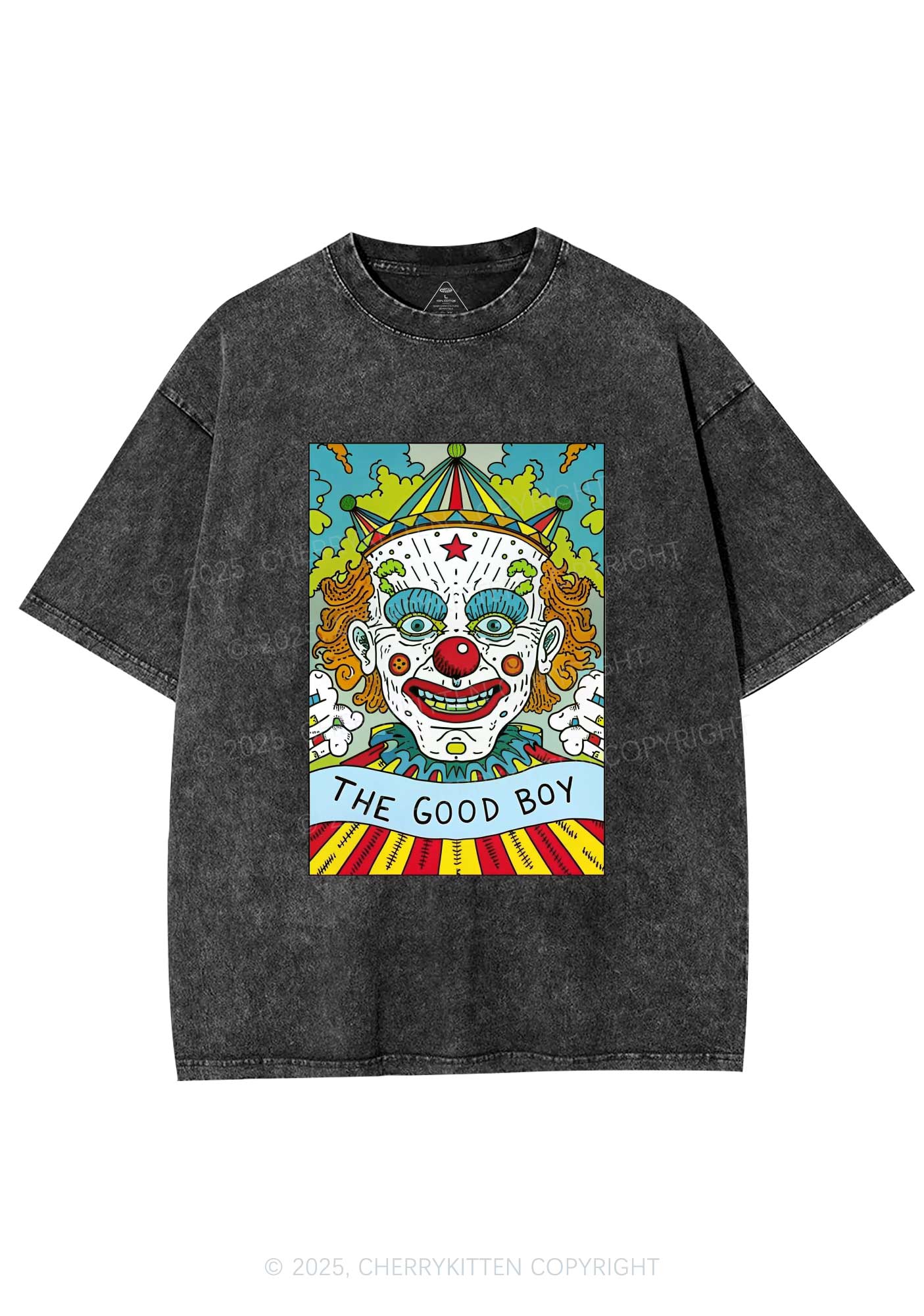 The Good Boy Y2K Washed Tee Cherrykitten