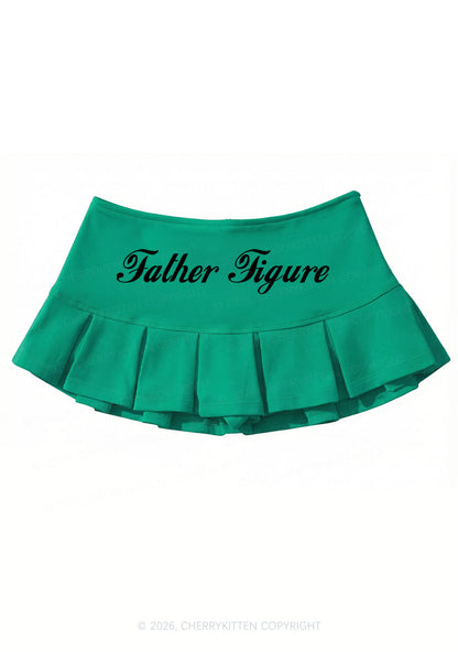 Father Figure Y2K Mini Pleated Skirts Cherrykitten