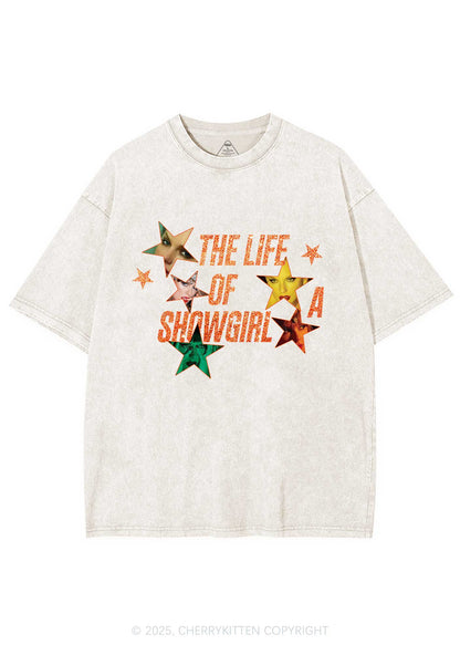 Star TS Photo Y2K Shirts Washed Tee Cherrykitten