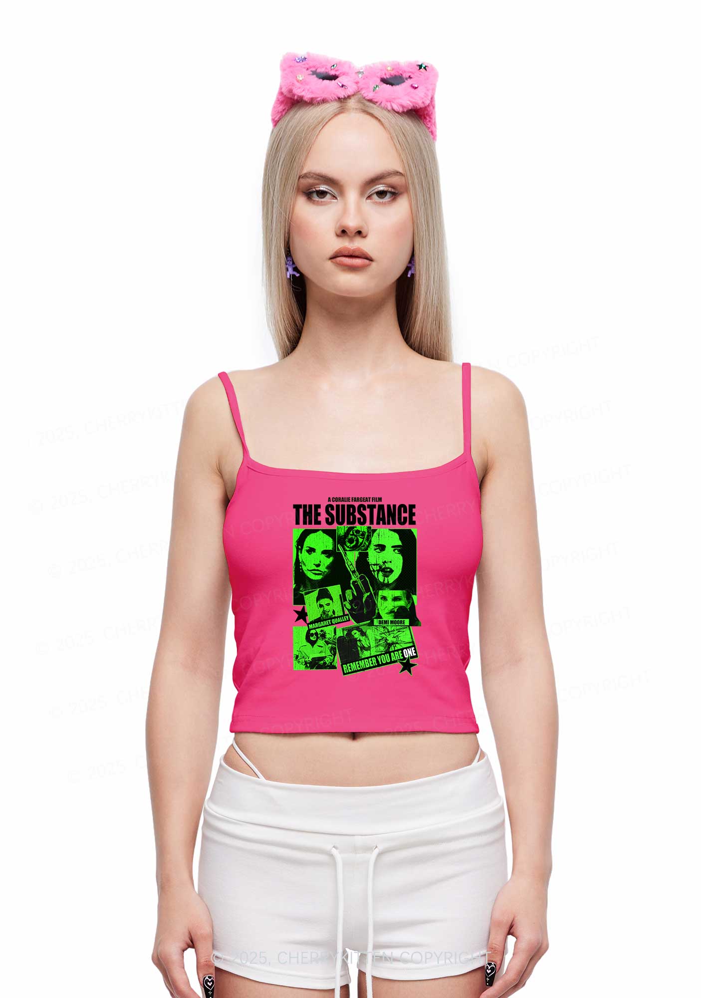 Halloween The Horror Movie Y2K Spaghetti Strap Cami Cherrykitten