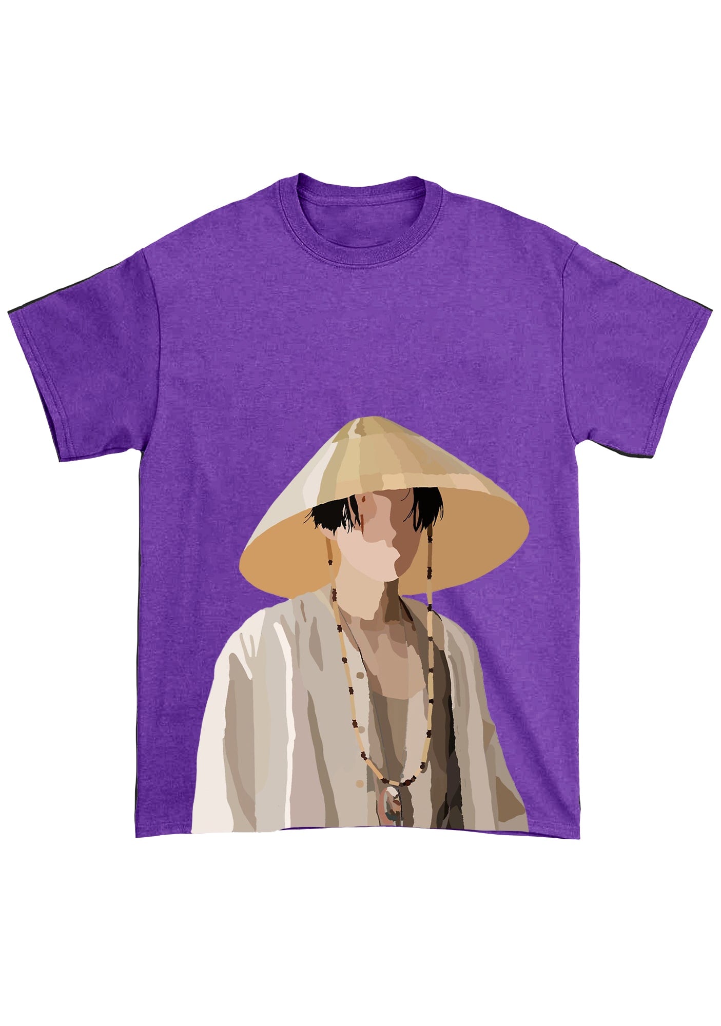 Yoongi Illustration Bangtan Kpop Chunky Shirt