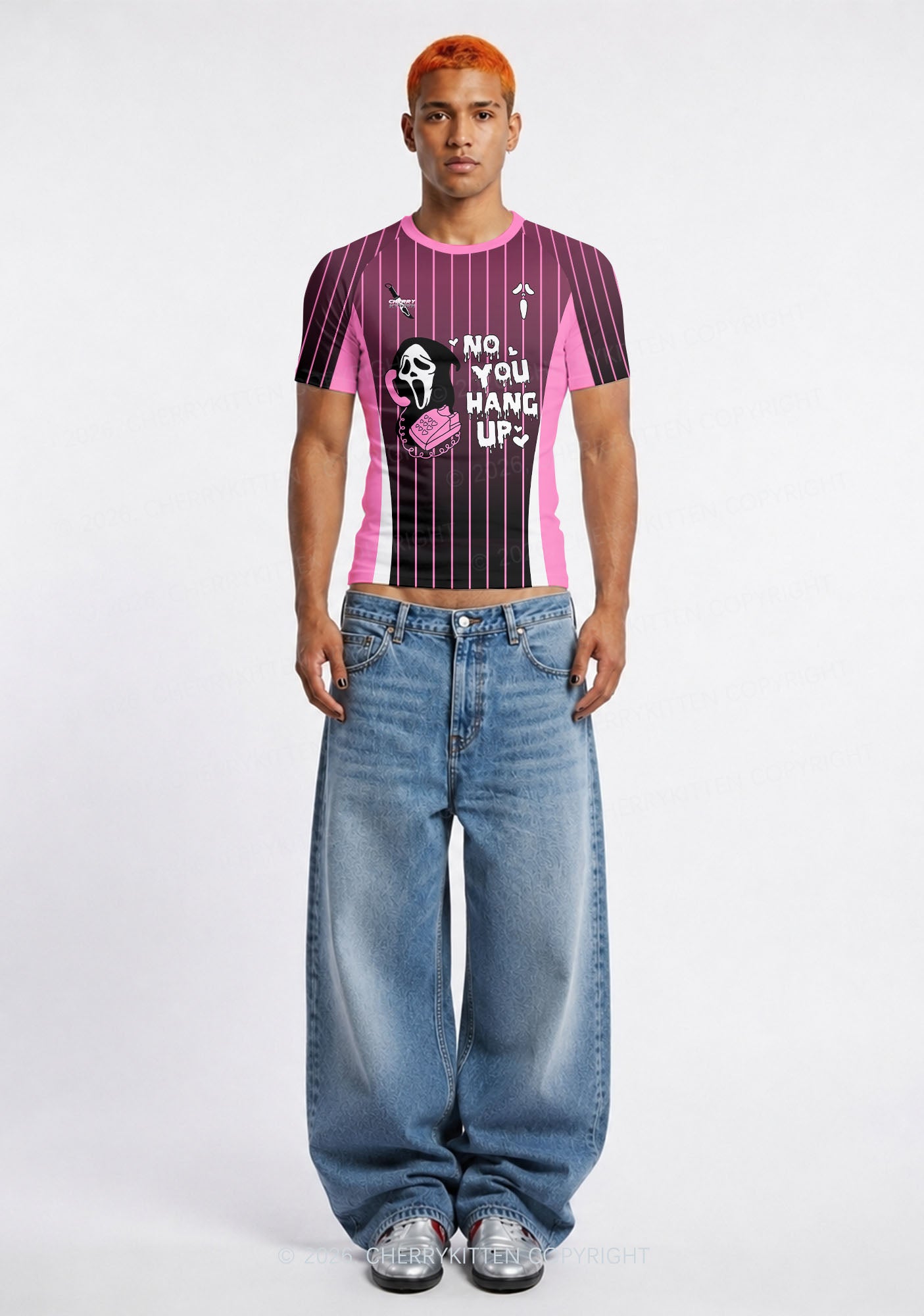 Halloween No You Hang Up Y2K Football Jersey Shirts Cherrykitten