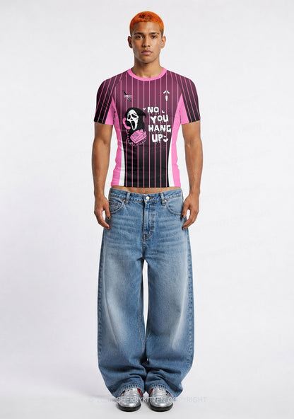 Halloween No You Hang Up Y2K Football Jersey Shirts Cherrykitten