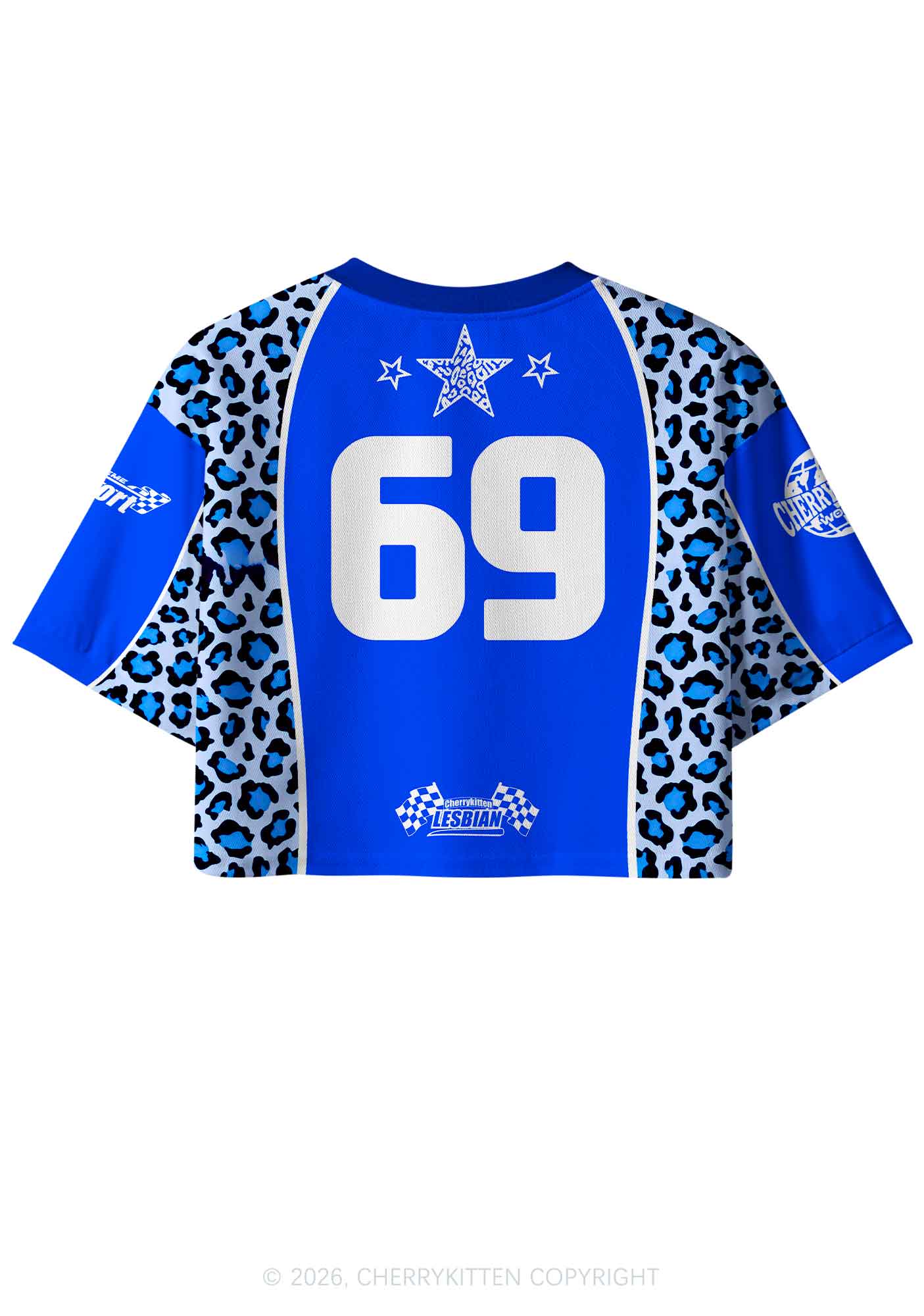 A Day Without Lesbians Pride Y2K Crop Sport Jersey Shirts Cherrykitten