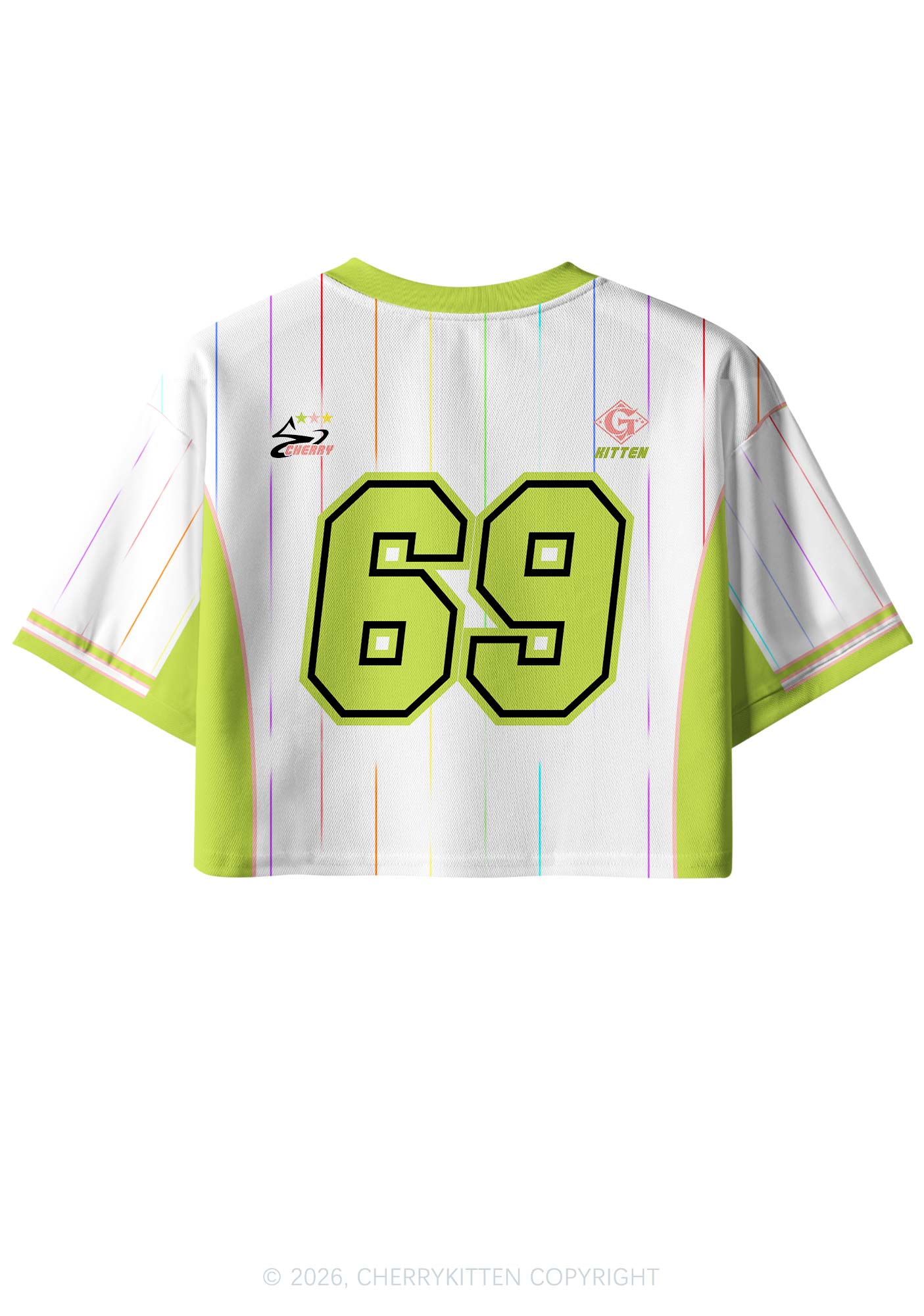 Homosexuals Are So Gay Pride Y2K Crop Sport Jersey Shirts Cherrykitten