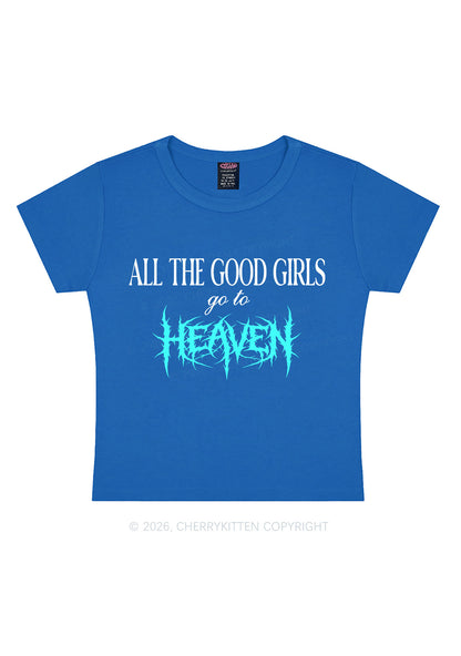 Good Girls Go To Heaven Y2K Baby Tee Cherrykitten