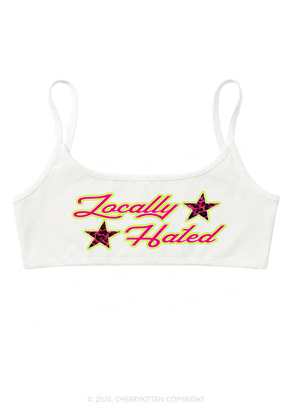 Locally Hated Star Y2K Super Crop Cami Cherrykitten
