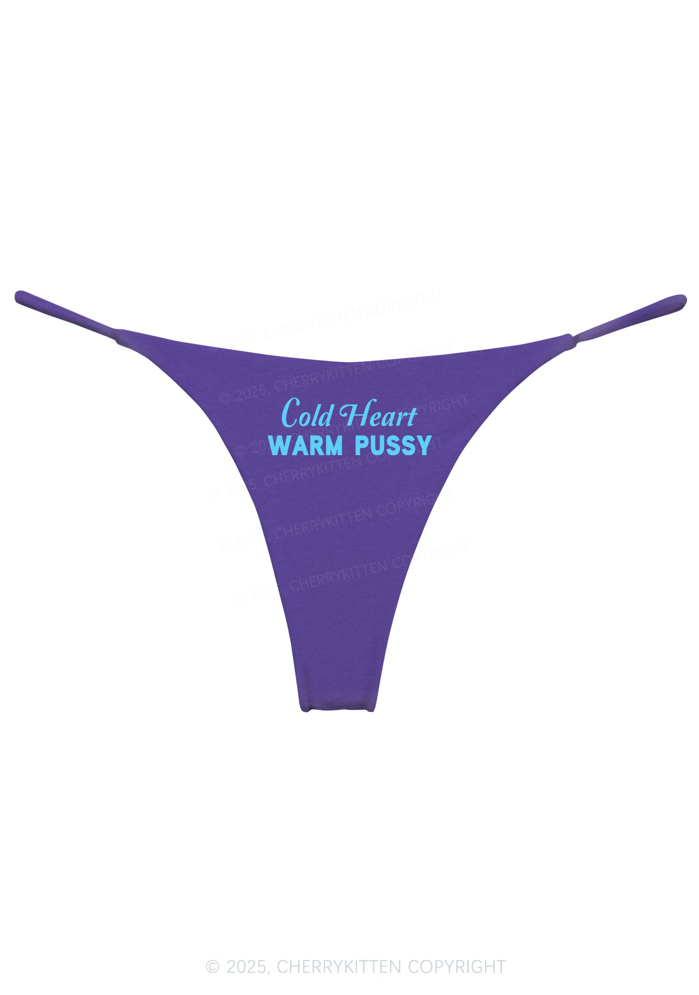 Cold Heart Warm Puxxy Y2K Bikini String Thong Cherrykitten