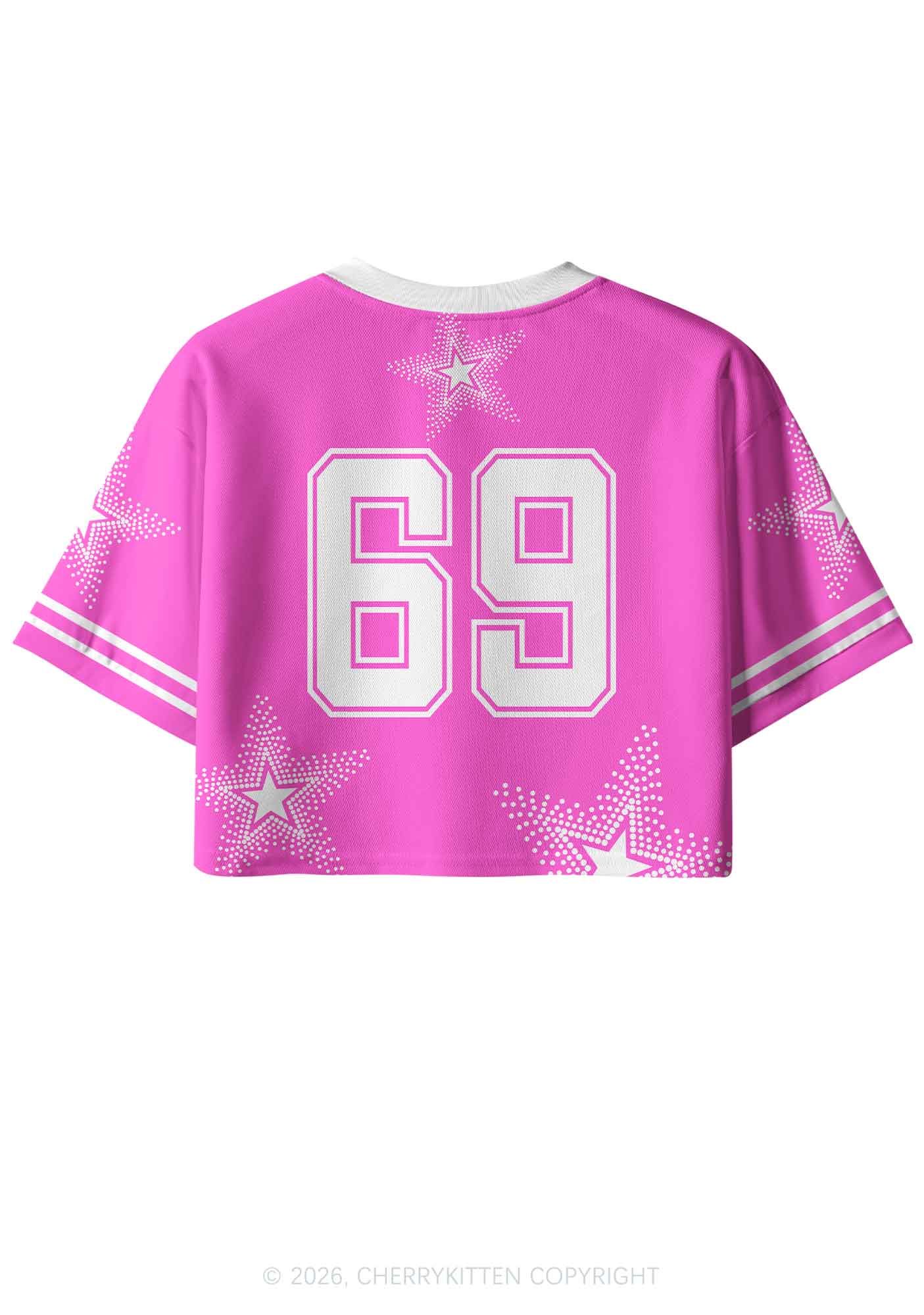 Plead Guilty To Being Funny Y2K Crop Sport Jersey Shirts Cherrykitten