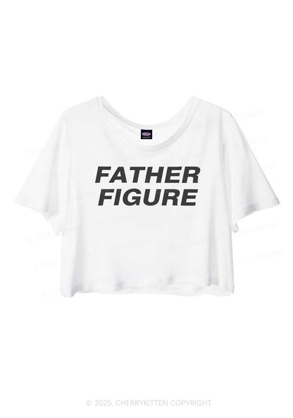Father Figure Y2K Sheer Crop Tee Cherrykitten