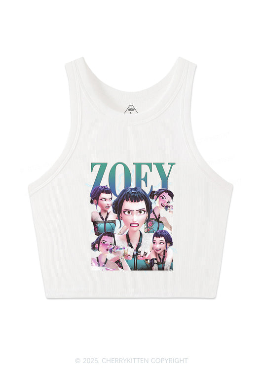 Kpop Girl Y2K Crop Tank Top Cherrykitten