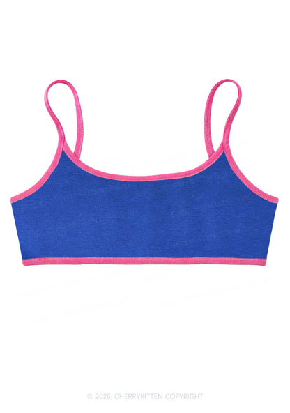 Plain Y2K Super Crop Cami Cherrykitten