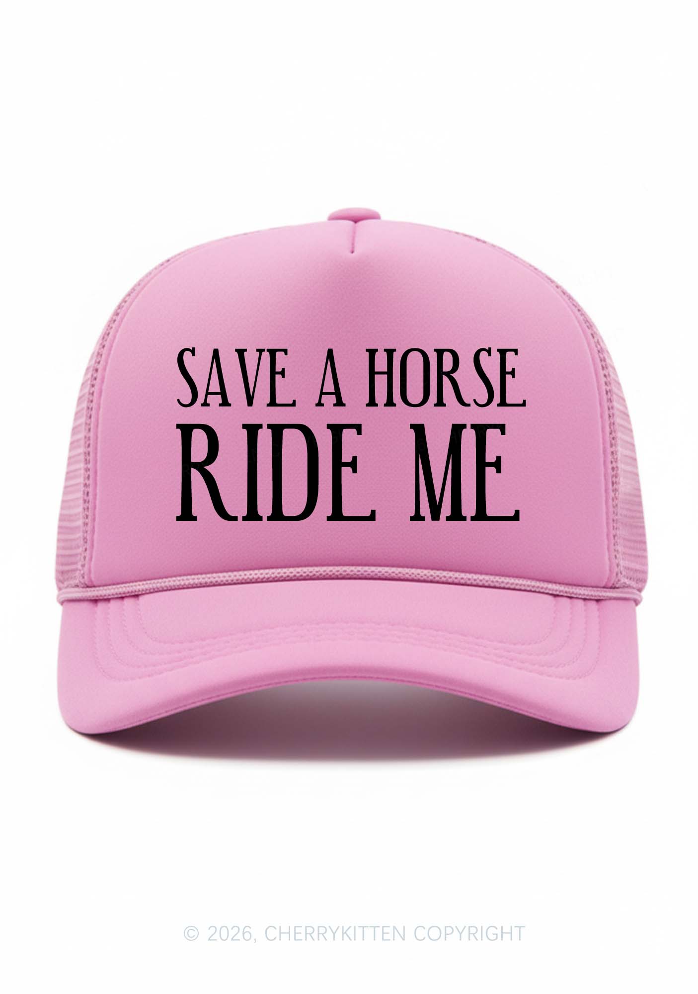 Ride Me Y2K Trucker Hat Cherrykitten