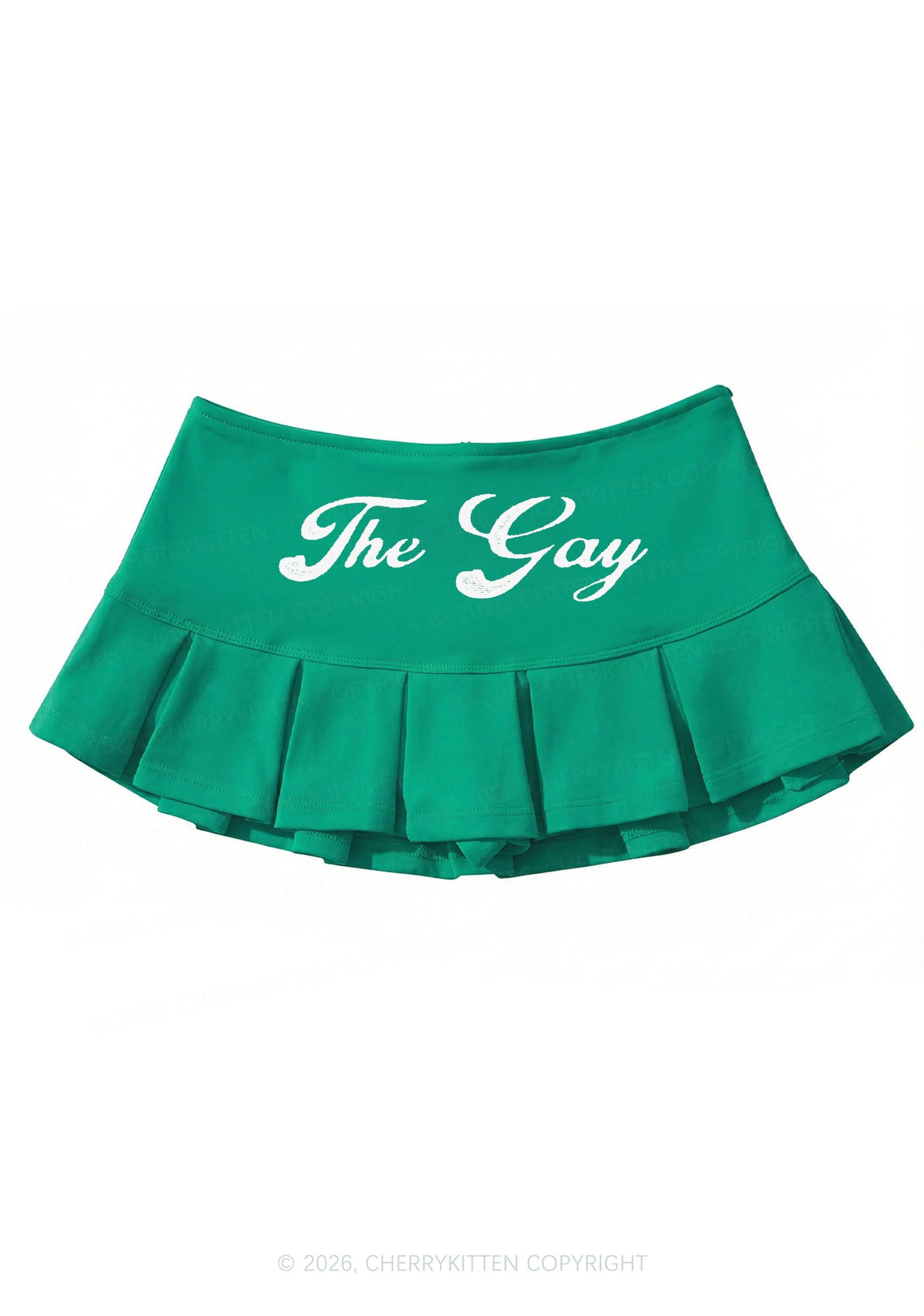 The Gay Pride Y2K Mini Pleated Skirts Cherrykitten
