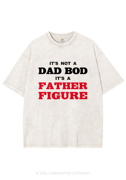 Dad Bod Father Figure Y2K Shirts Washed Tee Cherrykitten