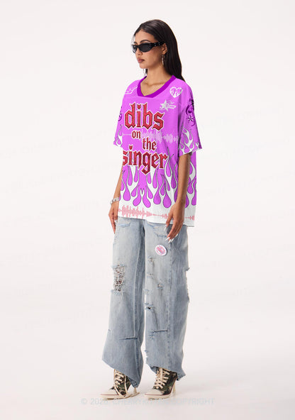 Dibs On The Singer Y2K Sport Jersey Shirts Cherrykitten