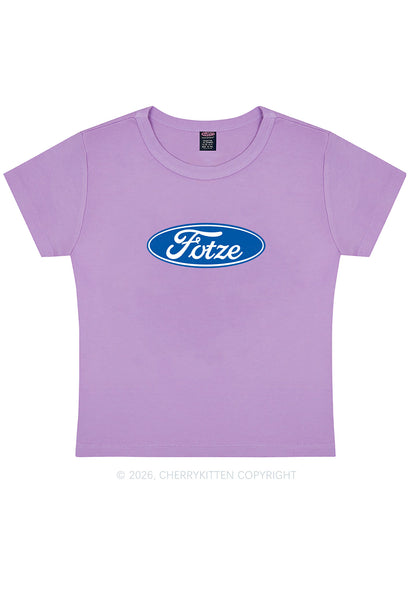 Fotze Y2K Baby Tee Cherrykitten