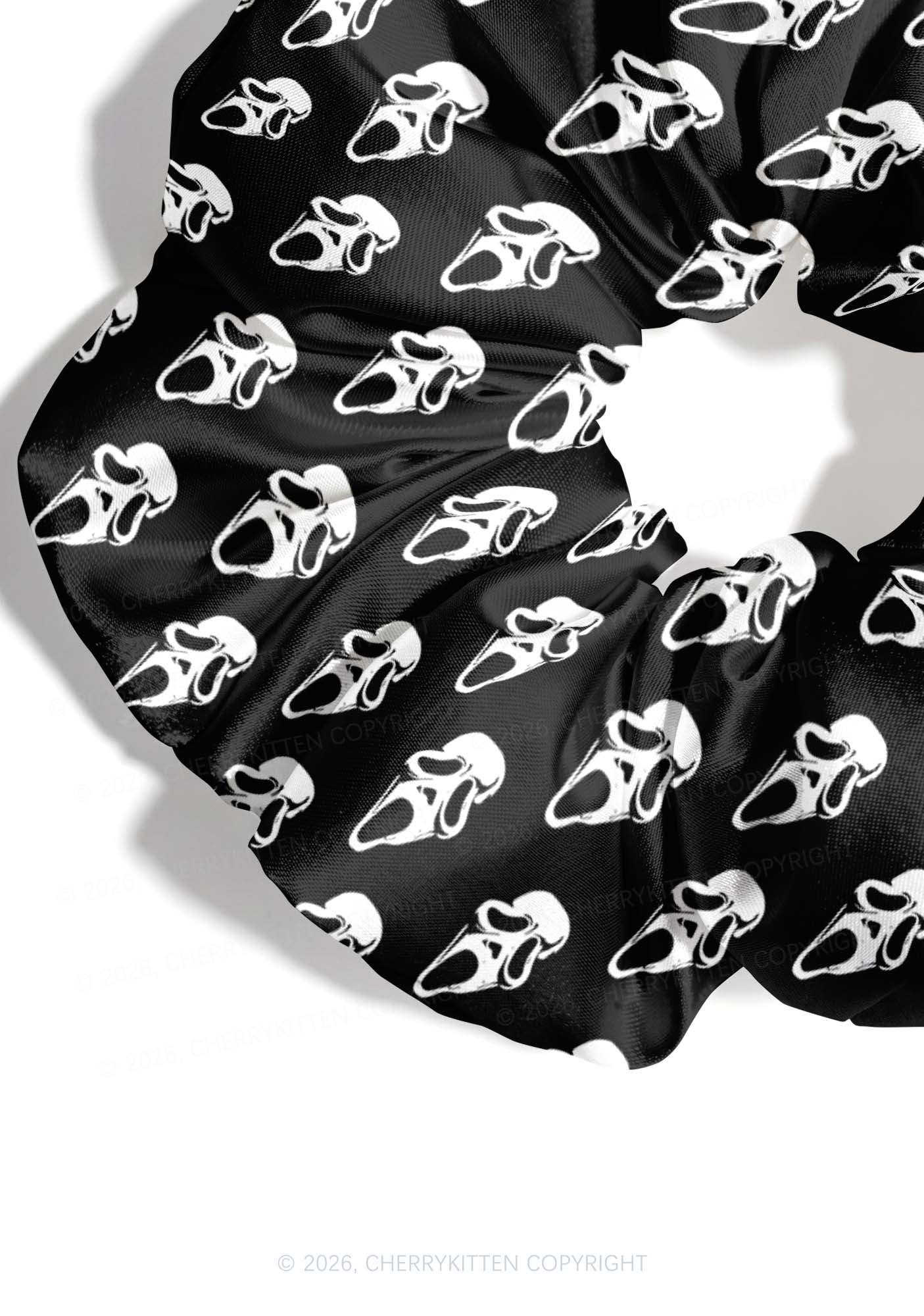 Halloween Spooky Ghost Y2K Hair Scrunchie Cherrykitten