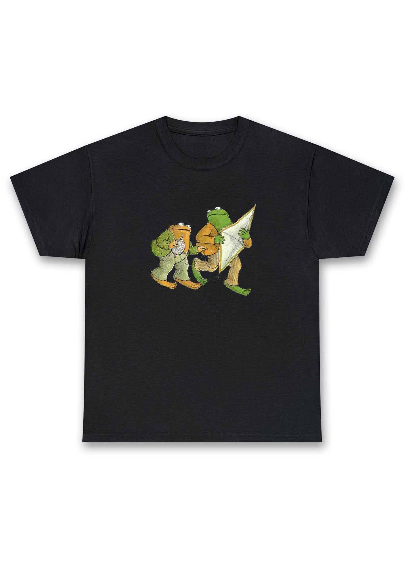Frog Flying The Kite Chunky Shirt