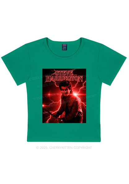 SH Red Lightning Y2K Baby Tee Cherrykitten