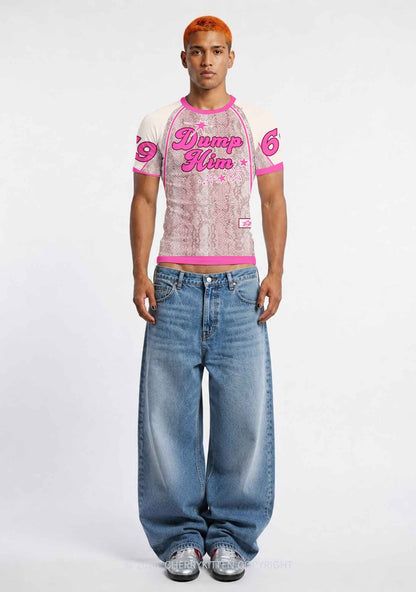 Dump Him Y2K Football Jersey Shirts Cherrykitten