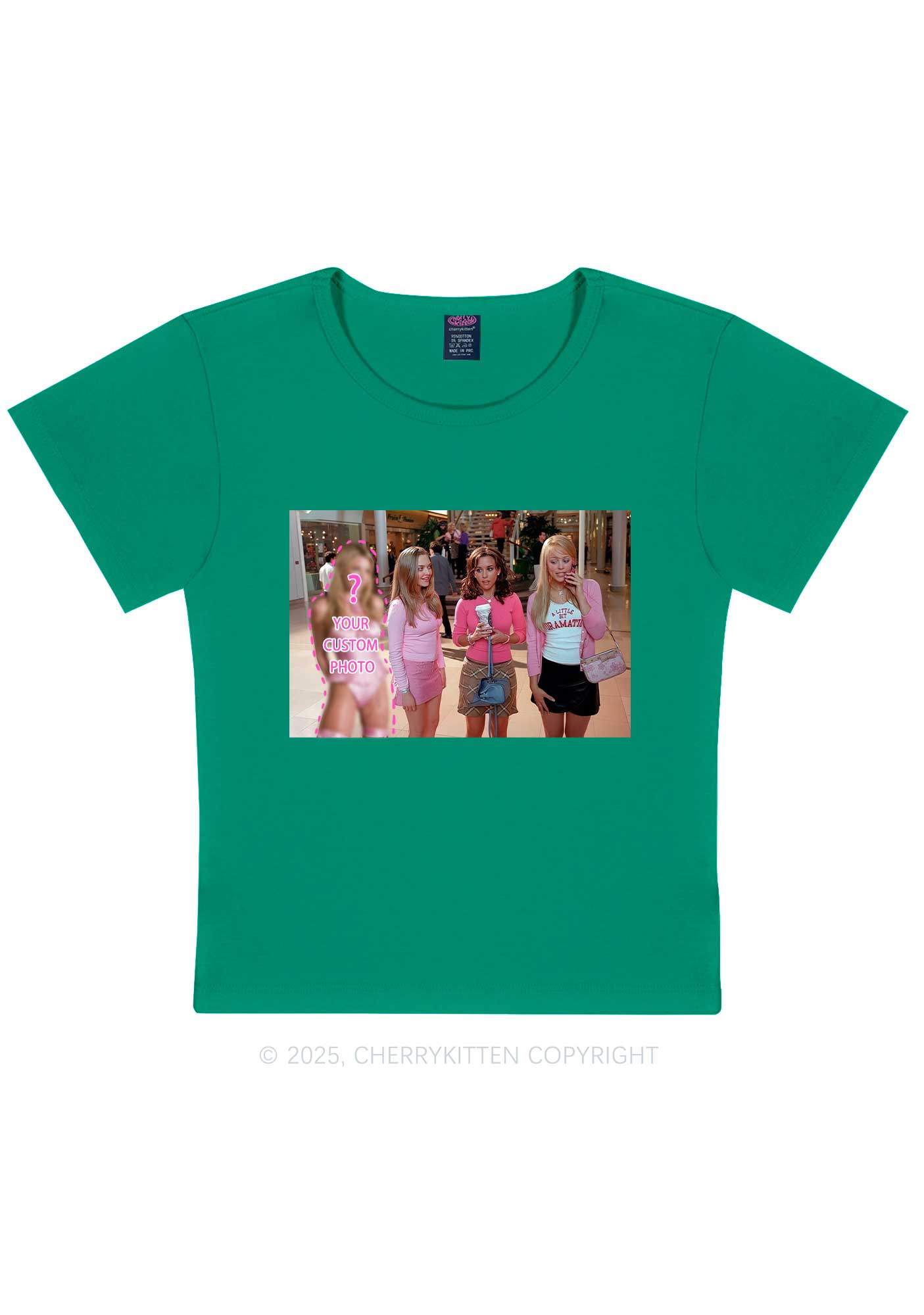 Custom Girls Movie Y2K Baby Tee Cherrykitten