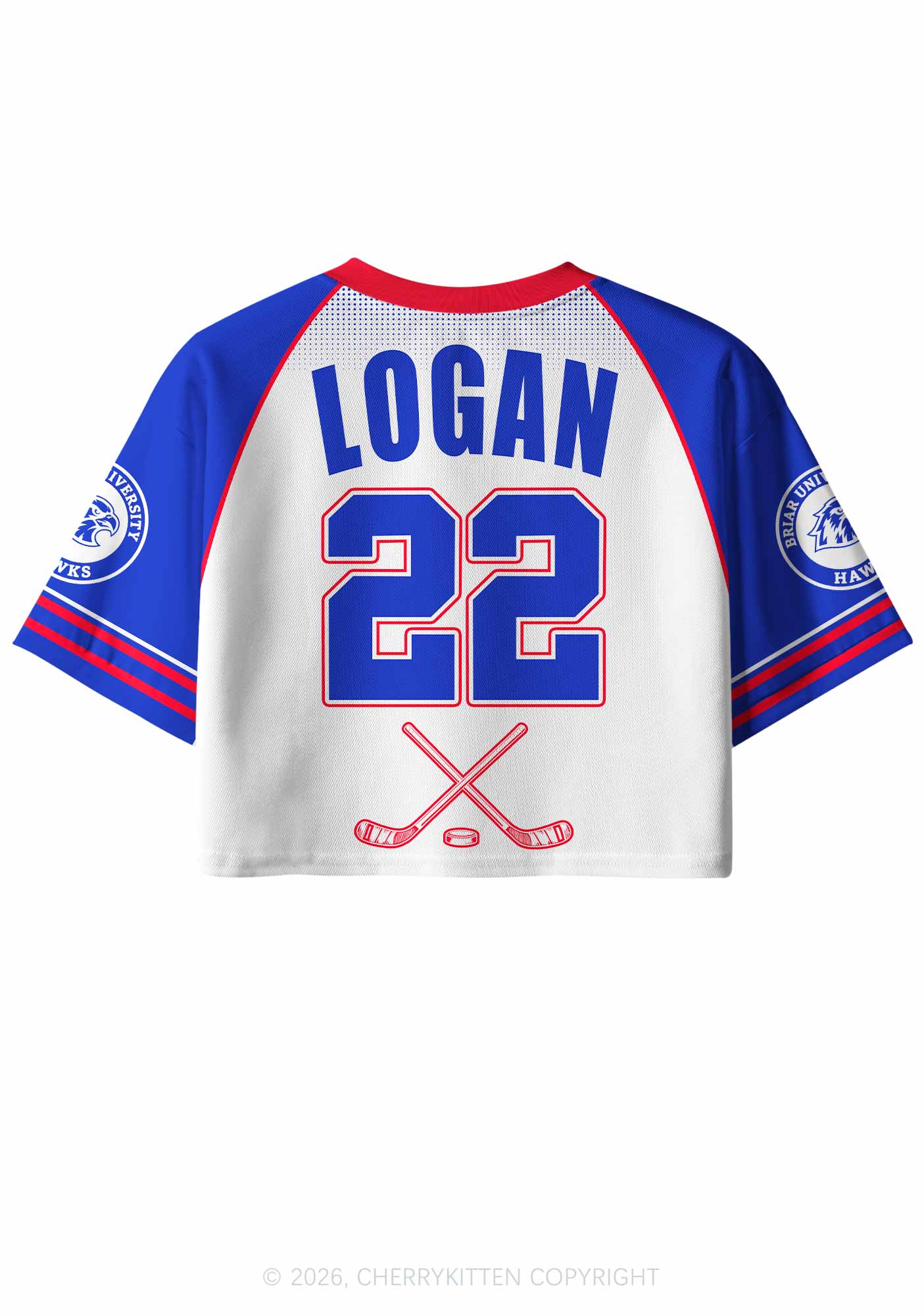 Legend Silhouette JL Y2K Crop Sport Jersey Shirts Cherrykitten