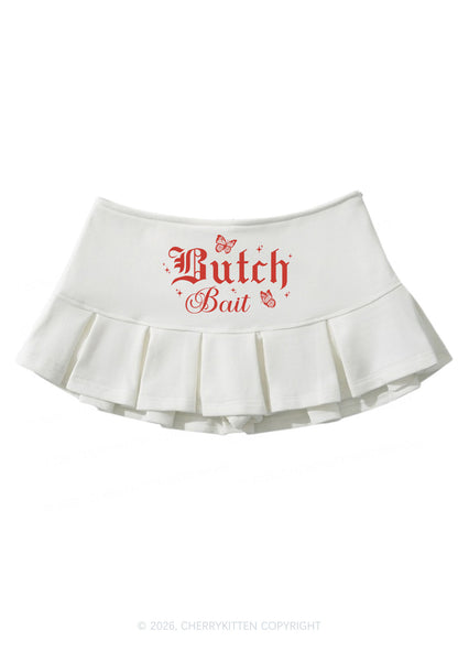Butch Bait Pride Y2K Mini Pleated Skirts Cherrykitten